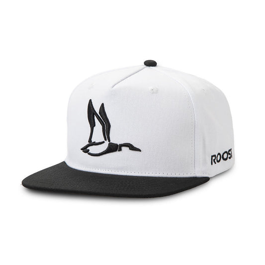 3D Puff Duck Hat | Black & White