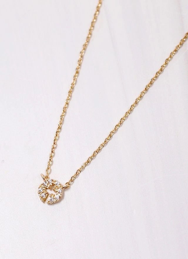 Lyllie Cz Cross Necklace