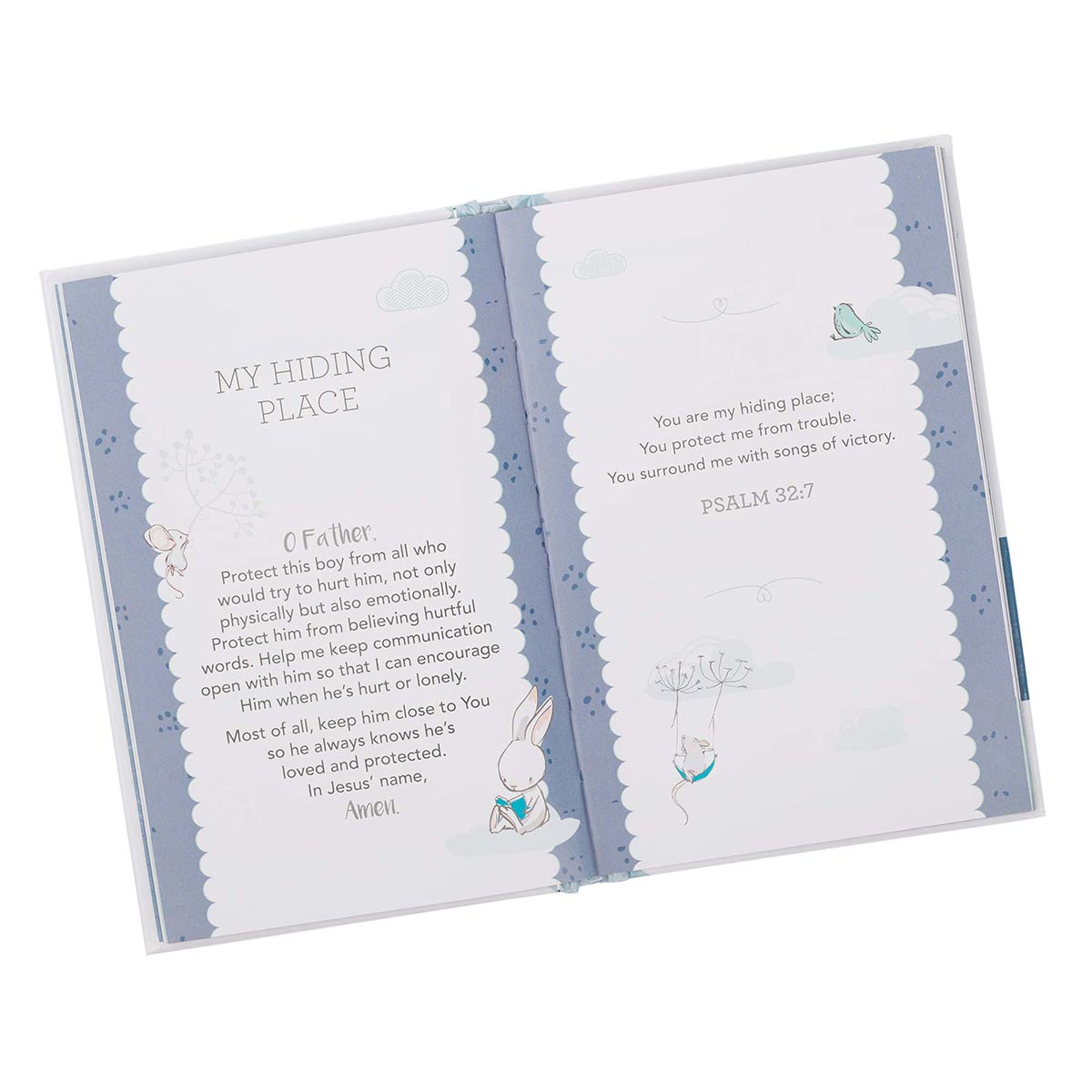 Prayers for My Baby Boy Hardcover Children's Book