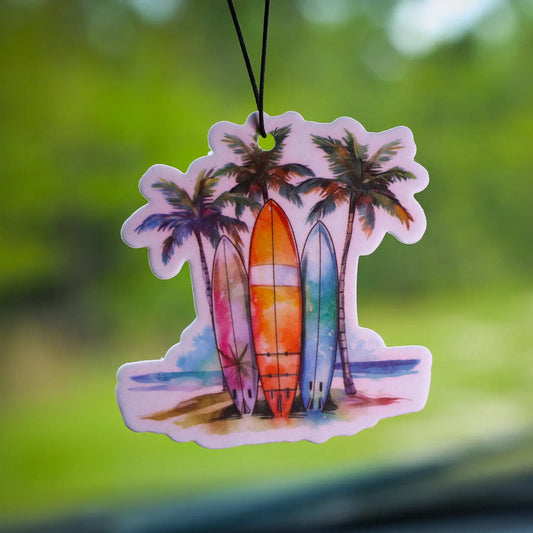 Surf Boards Air Freshener - Ocean