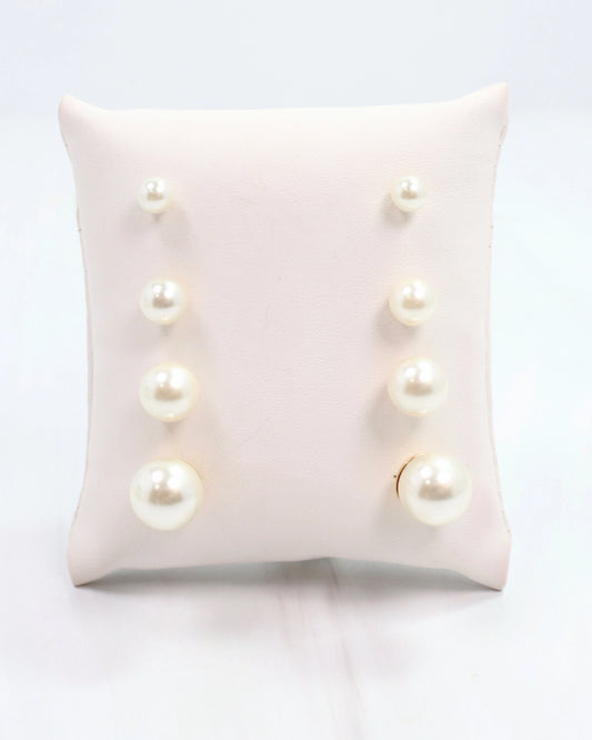 Britt Pearl Stud Set