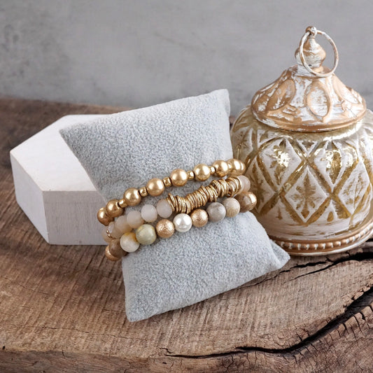 Boho Beaded Bracelet Set