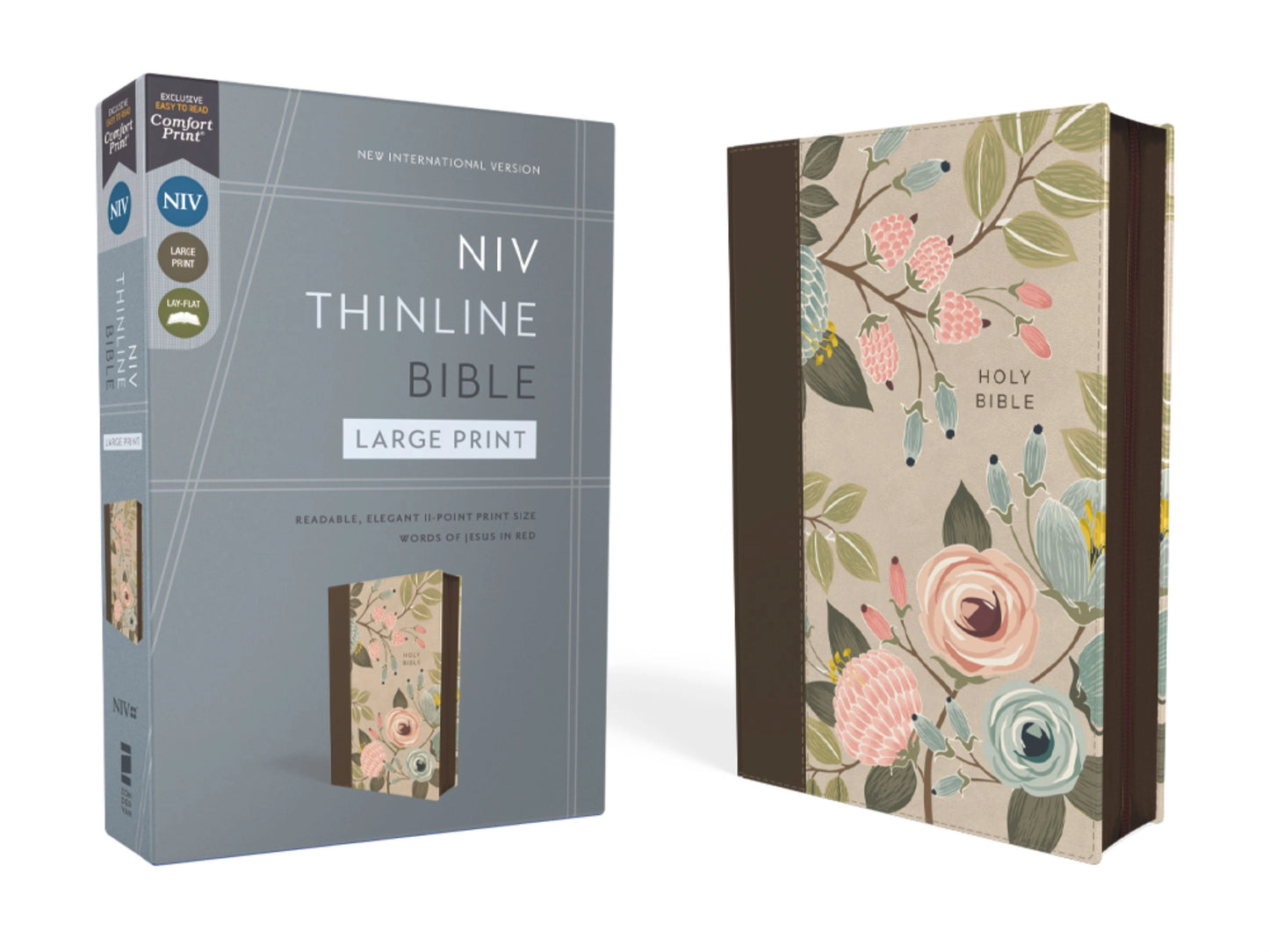 Women's Thinline Large Print NIV Bible | Leathersoft Zip