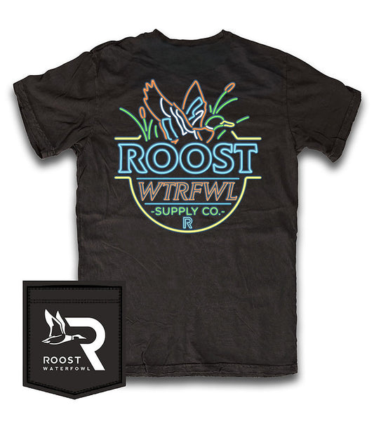 Youth Roost Neon Sign Tee