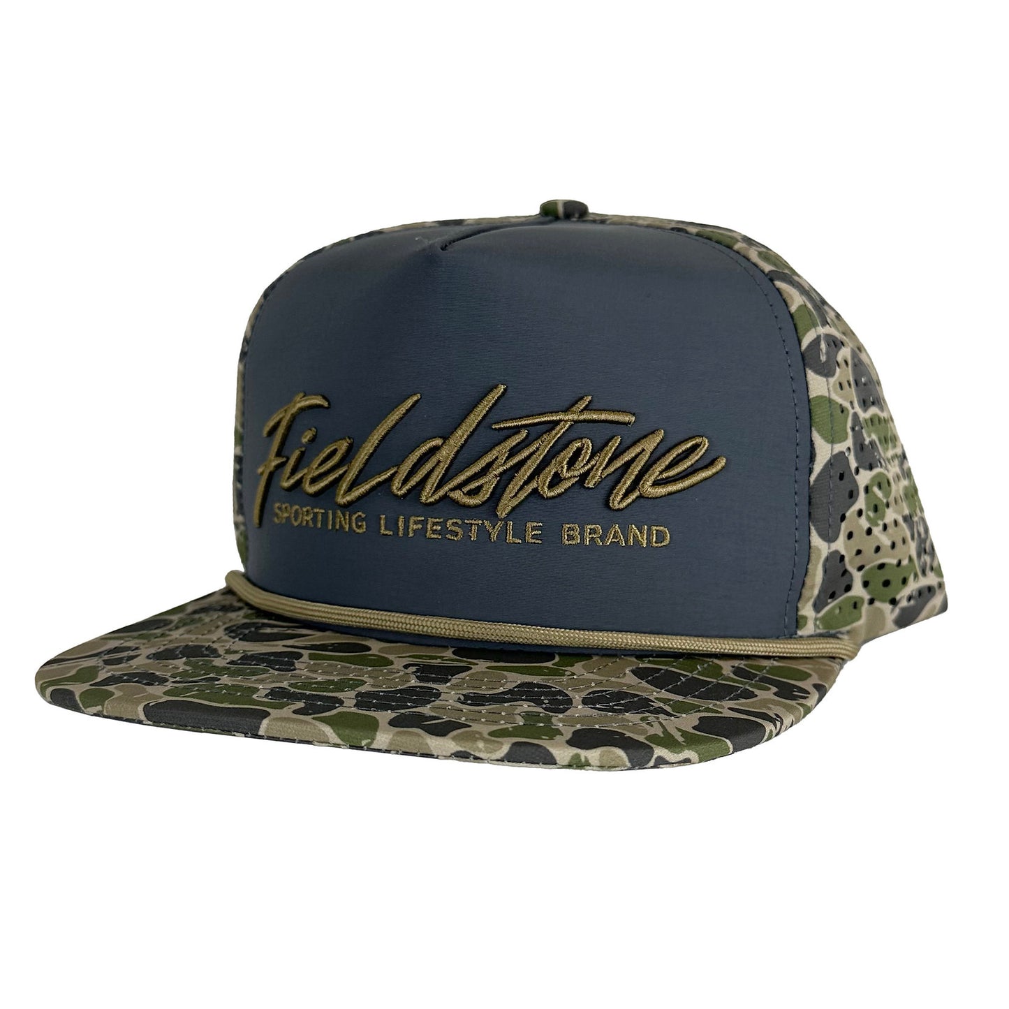 Script Logo Backwoods Bill Performance Rope Hat