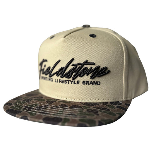 Canvas Backwoods Camo Hat