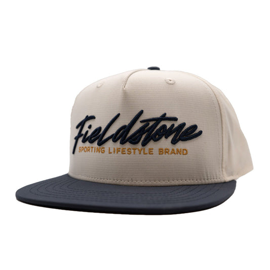 Blue Bill Script Logo Performance Hat