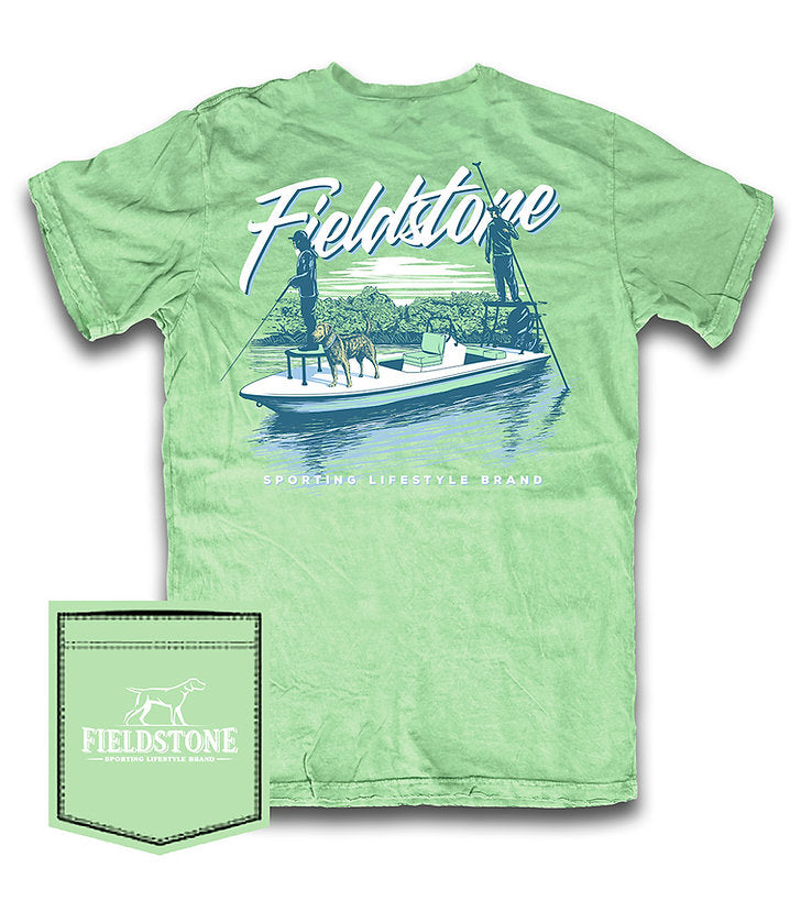 Poling Skiff Pocket Tee