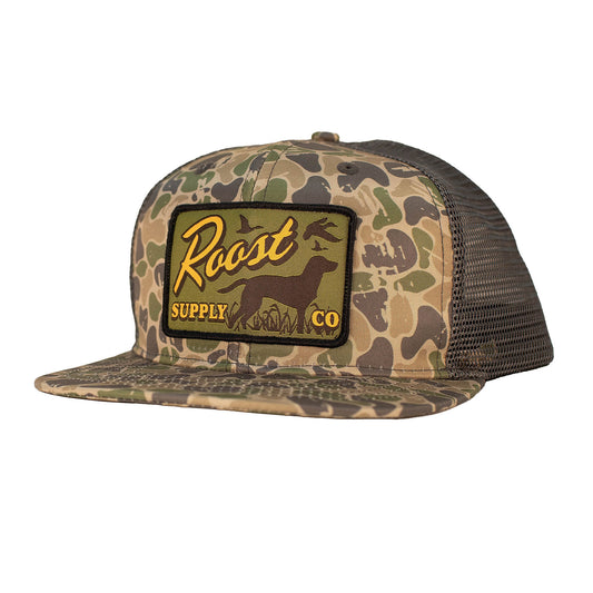 Backwoods Camo Patch Hat