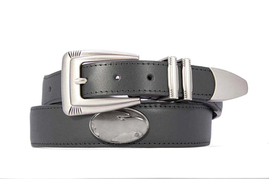 Georgia Southern Eagles Leather Dress Belt | Black