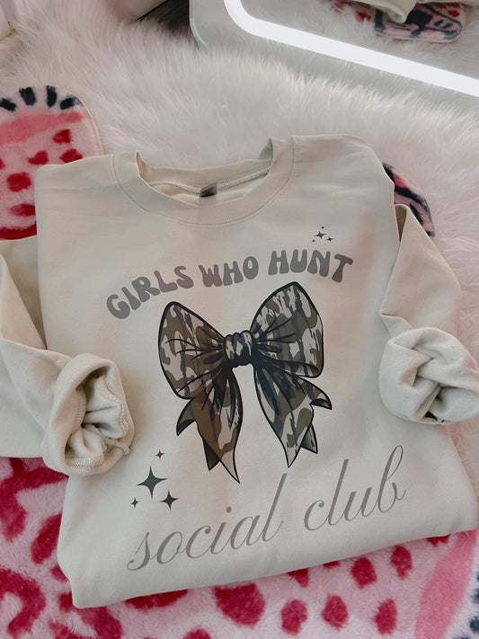 Girls Who Hunt Sweatshirt