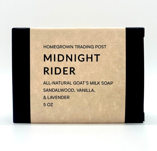 Midnight Rider - Goat's Milk Soap