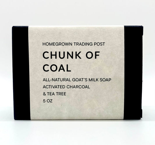 Chunk of Coal - Goat's Milk Soap