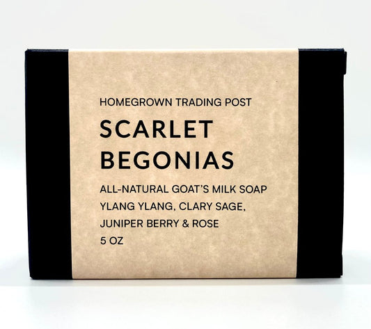 Scarlet Begonias - Goat's Milk Soap