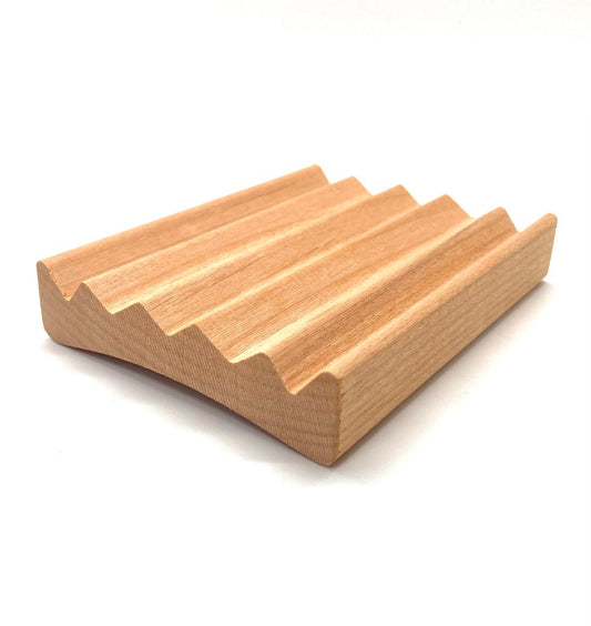 Alder Wood Elevation Soap Dish