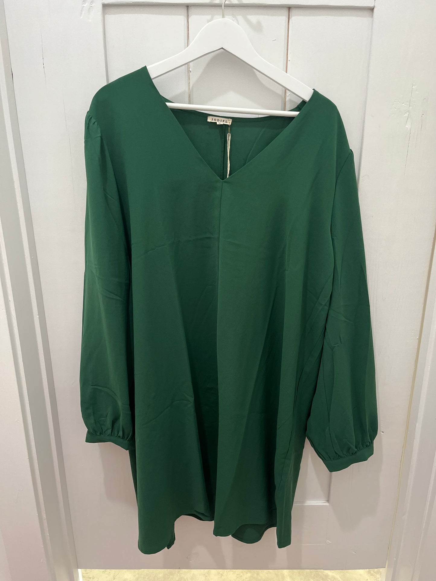 Plus Size Forest Shift Dress