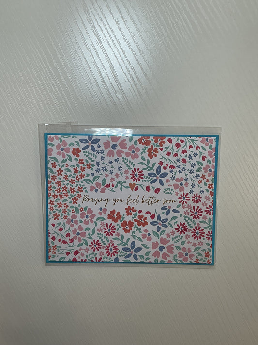 Feel Better Greeting Card | Mary Square