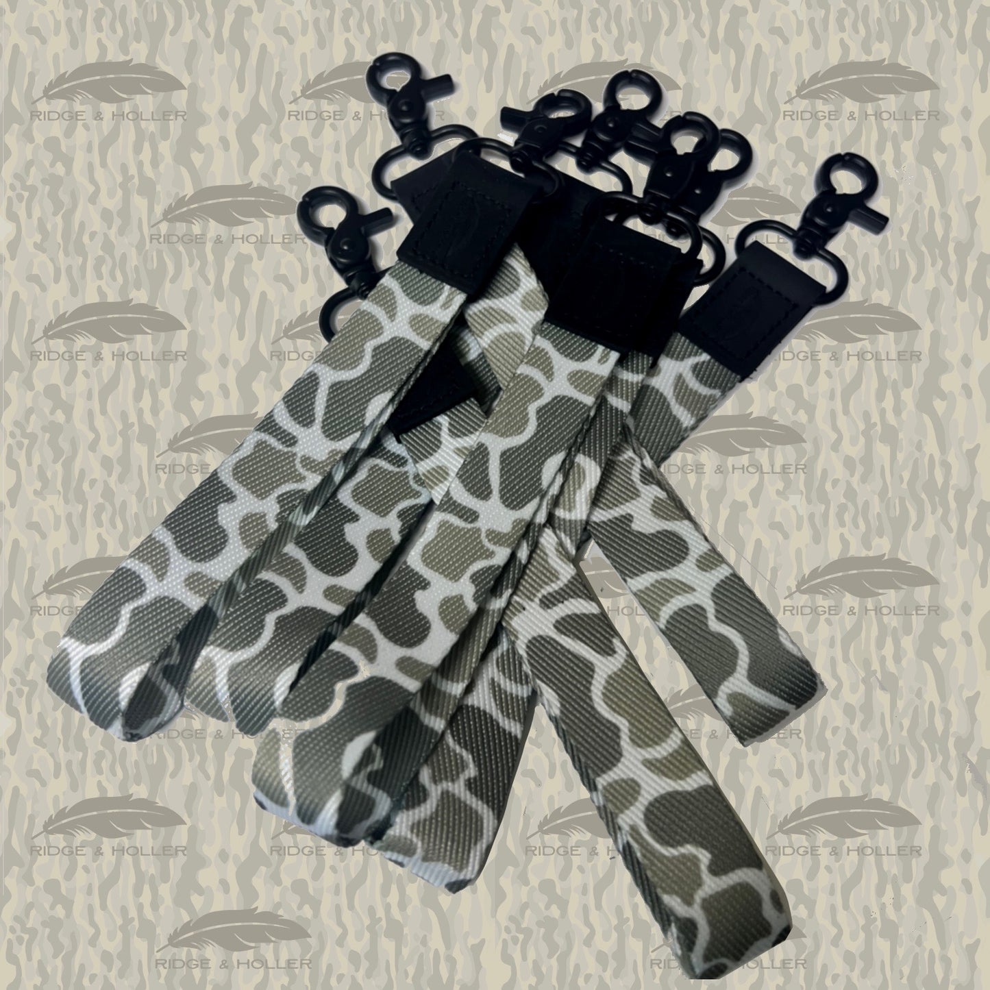 Fly High Lay Low Camo Wrist Lanyard