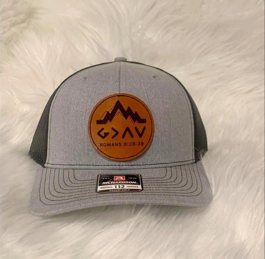 God Is Greater Patch Hat