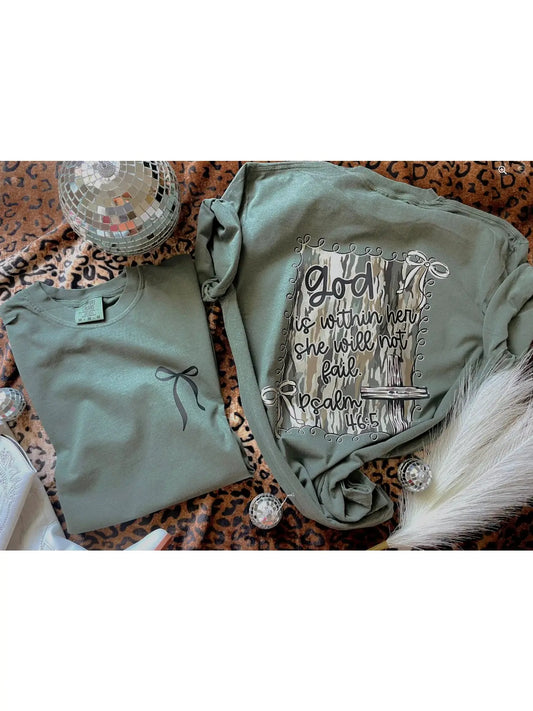 God Is Within Her Tee