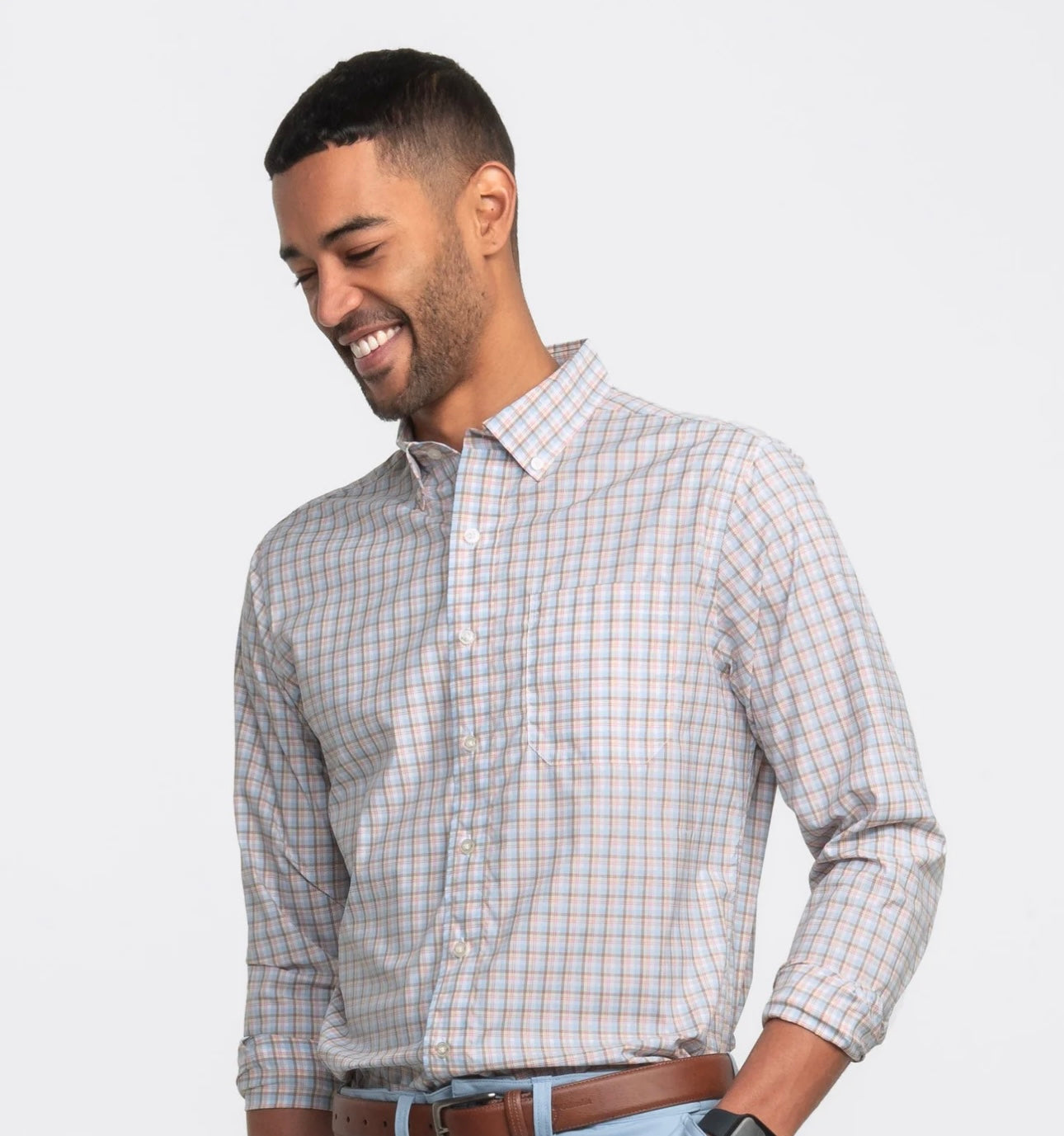 Harper Plaid Button Down