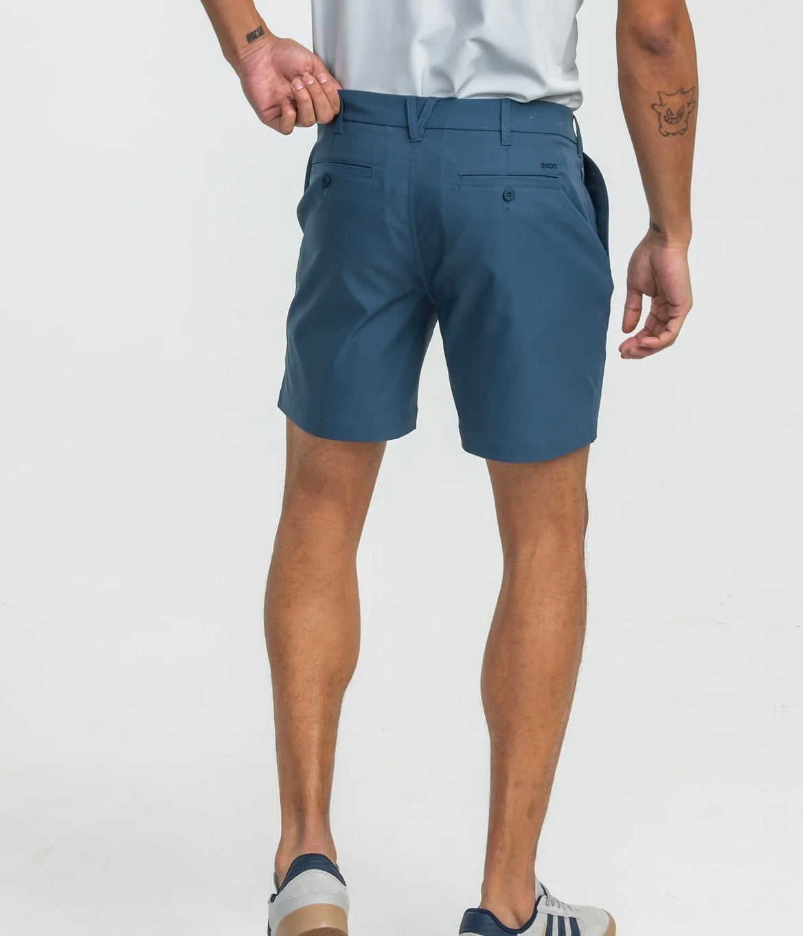 Clubhouse Performance Chino - Blue Shadow