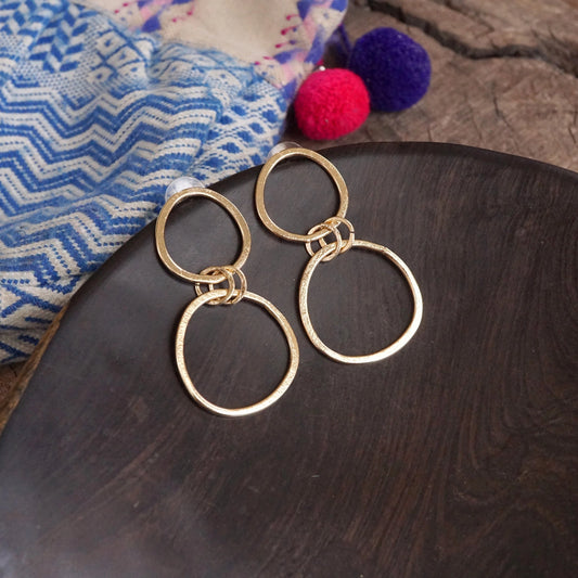 Boho 2 Hoop Earrings
