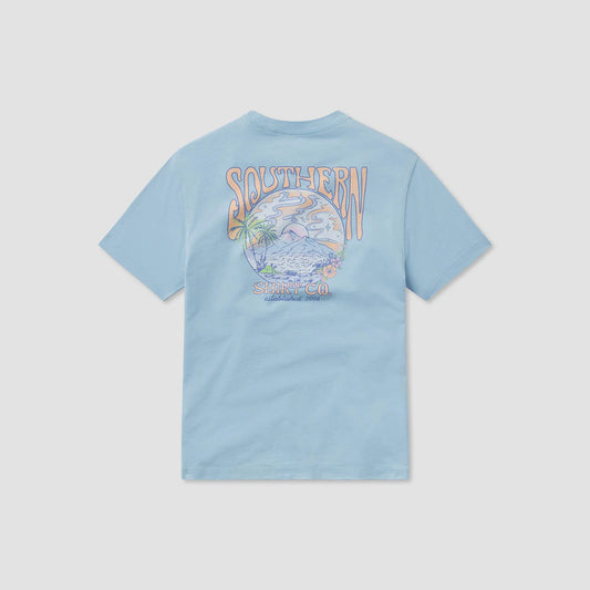 Youth Tropical Sunset SS Tee