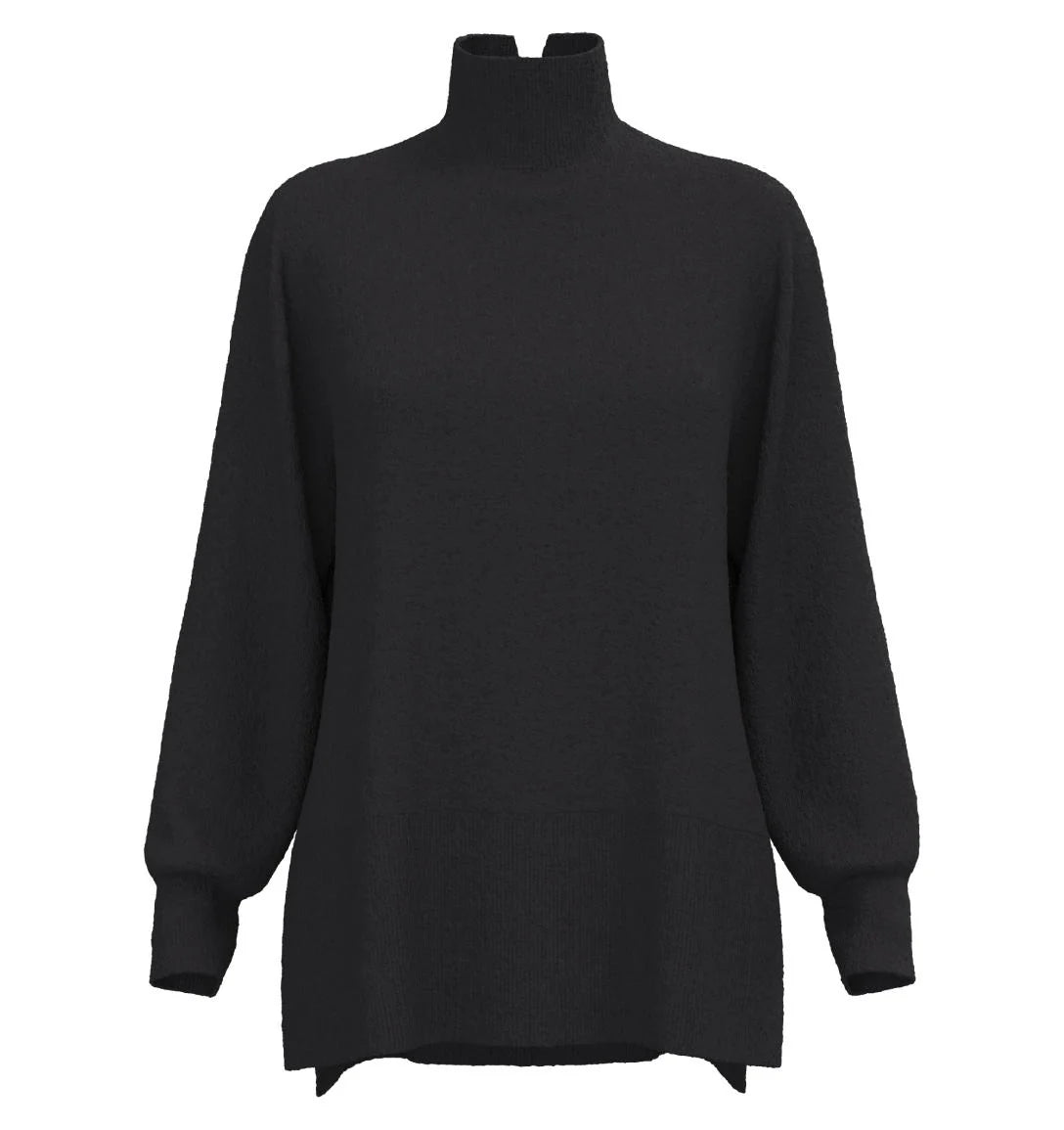 Black Plush Dreamluxe Turtleneck