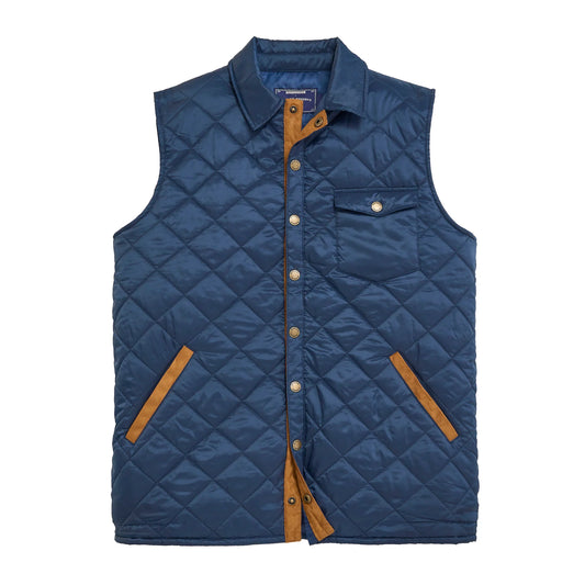 Braswell Vest - Indigo Blue