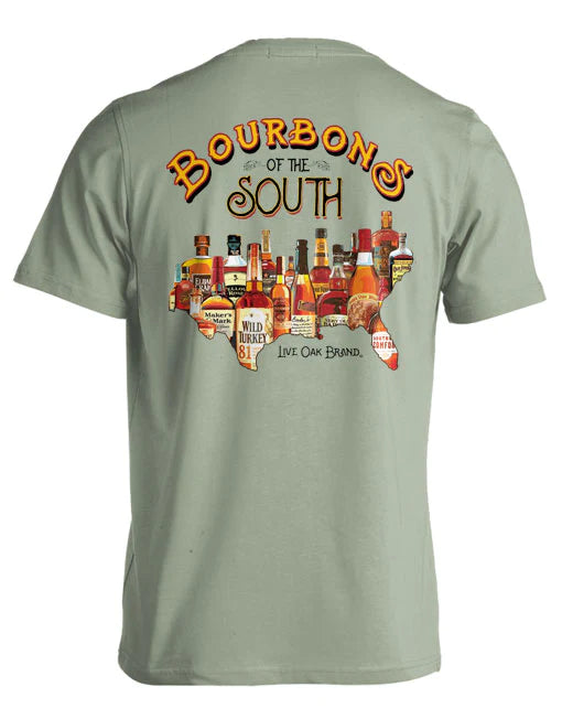 Bourbons of the South Short Sleeve Tee - Bay