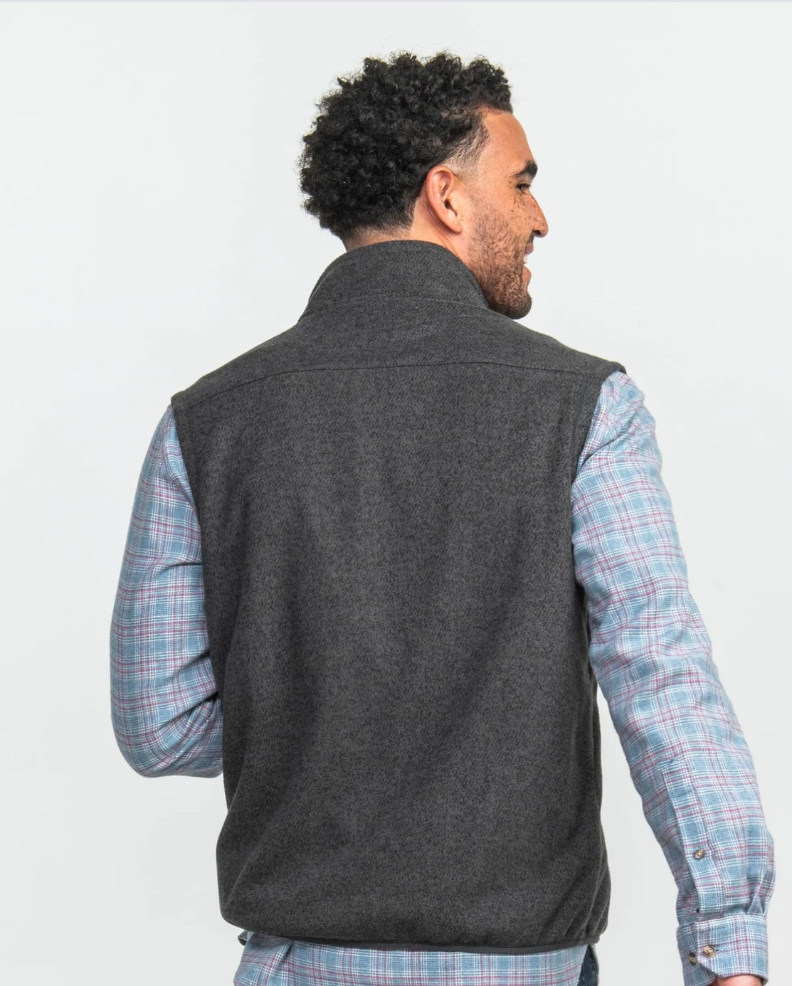 Stretch Twill Vest - Asphalt