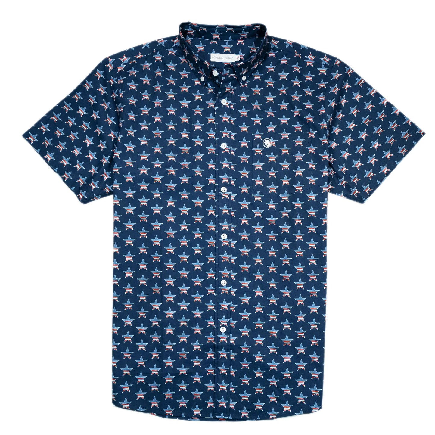Horizon Star Short Sleeve Button Down