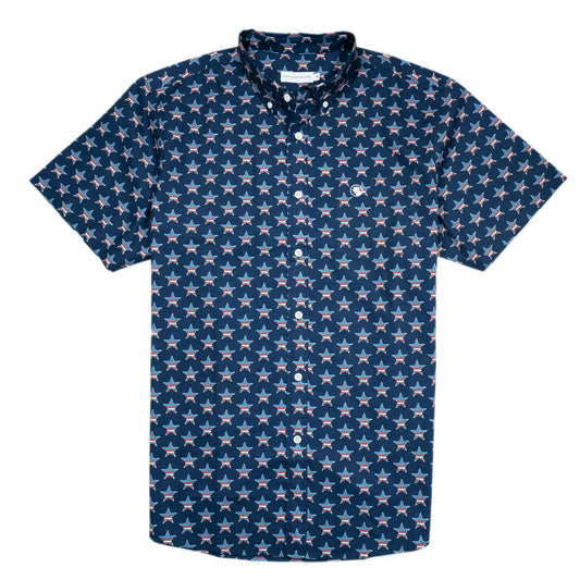 Horizon Star Short Sleeve Button Down