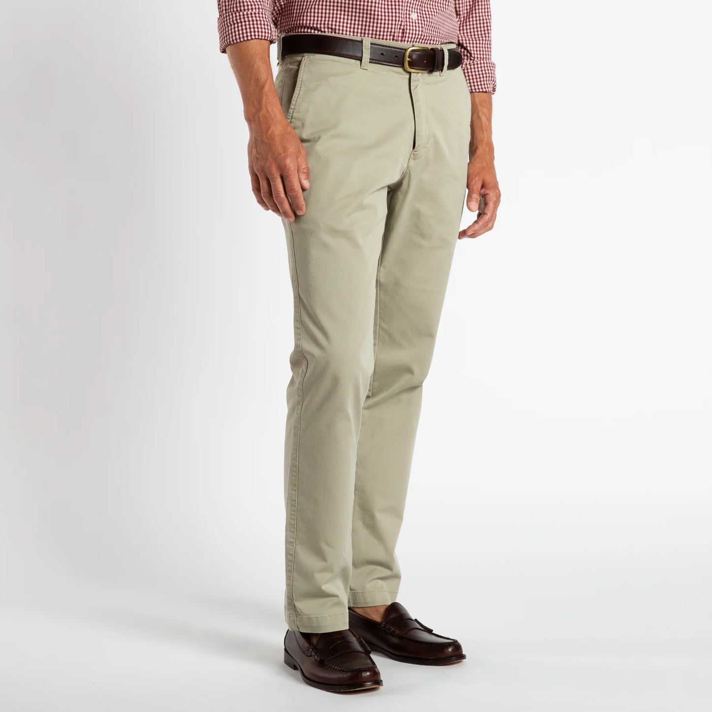 Classic Fit Gold School Chino - Khaki