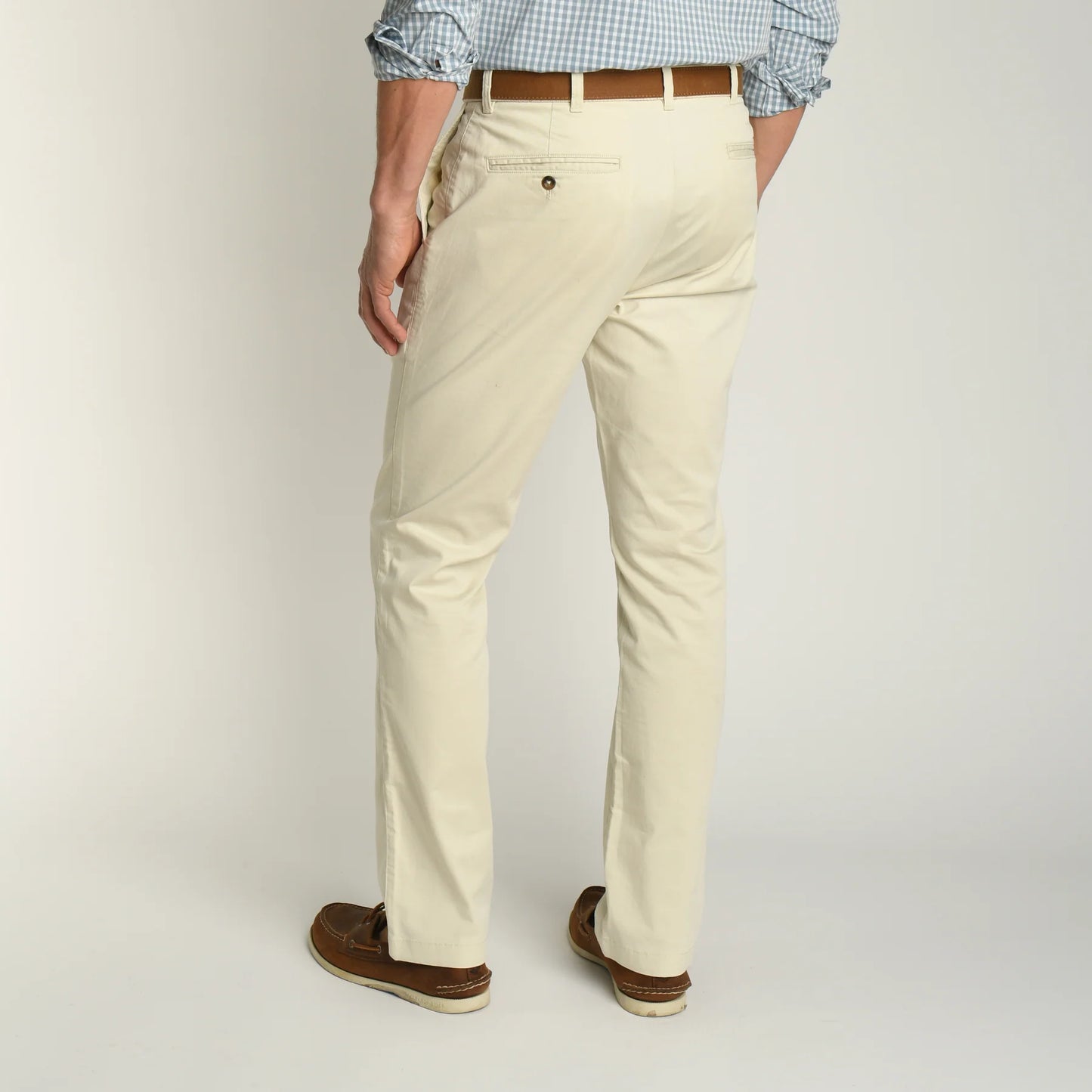 Classic Fit Gold School Chino - Stone