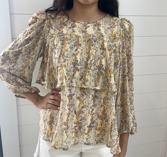 Floral Print Top