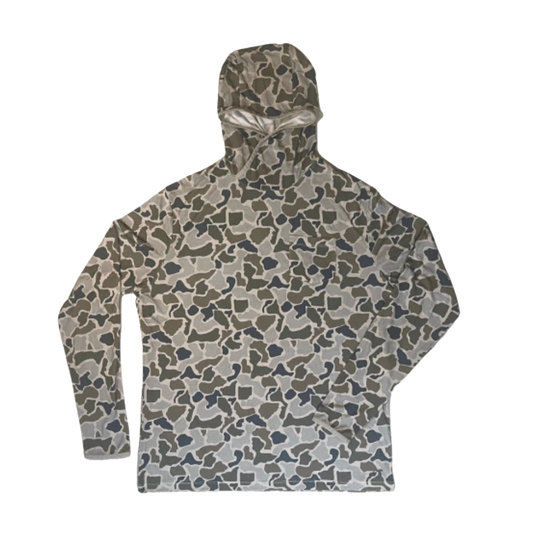 Lightweight Fishing Camo Performance Hoodie