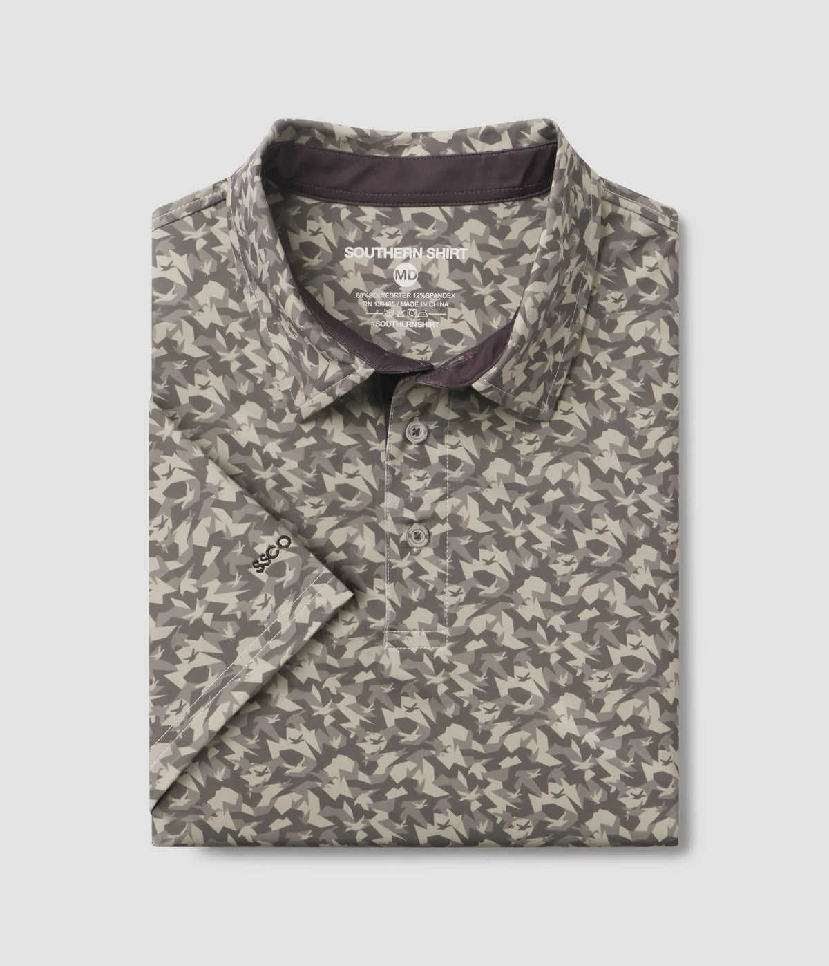 Feathered Pursuit Printed Polo