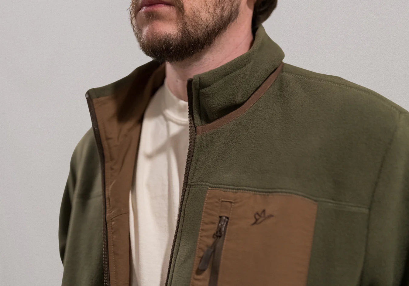 Flyaway Reversible Fleece Jacket | Moss