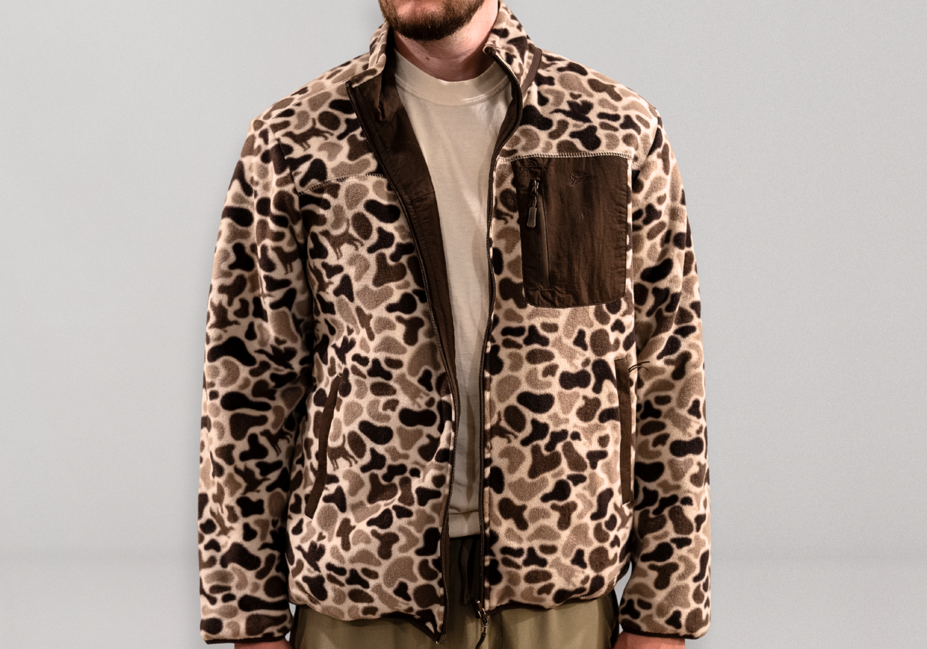 Flyaway Reversible Fleece Jacket | Mosul Camo