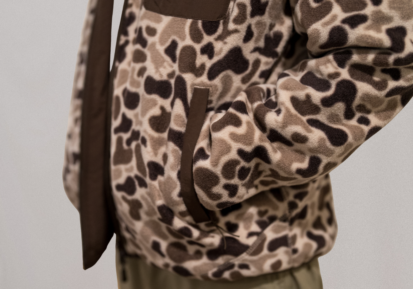 Flyaway Reversible Fleece Jacket | Mosul Camo
