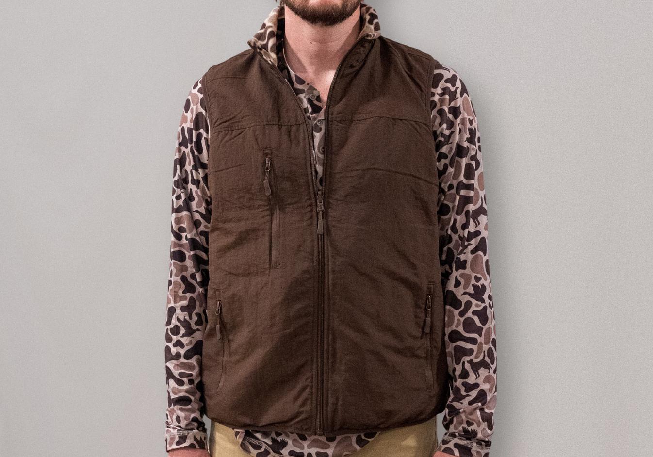 Flyaway Reversible Fleece Vest | Mosul Camo