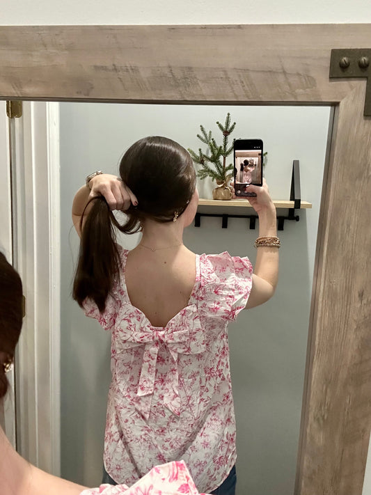Sweet Caroline Top | Pink