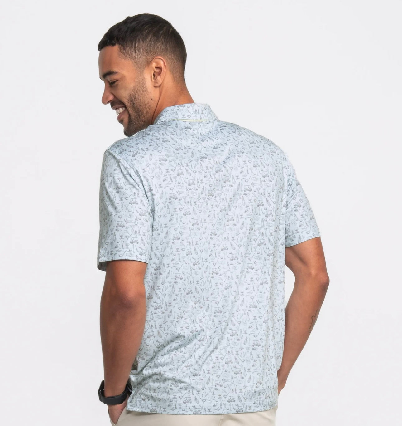 Tapped In Printed Polo