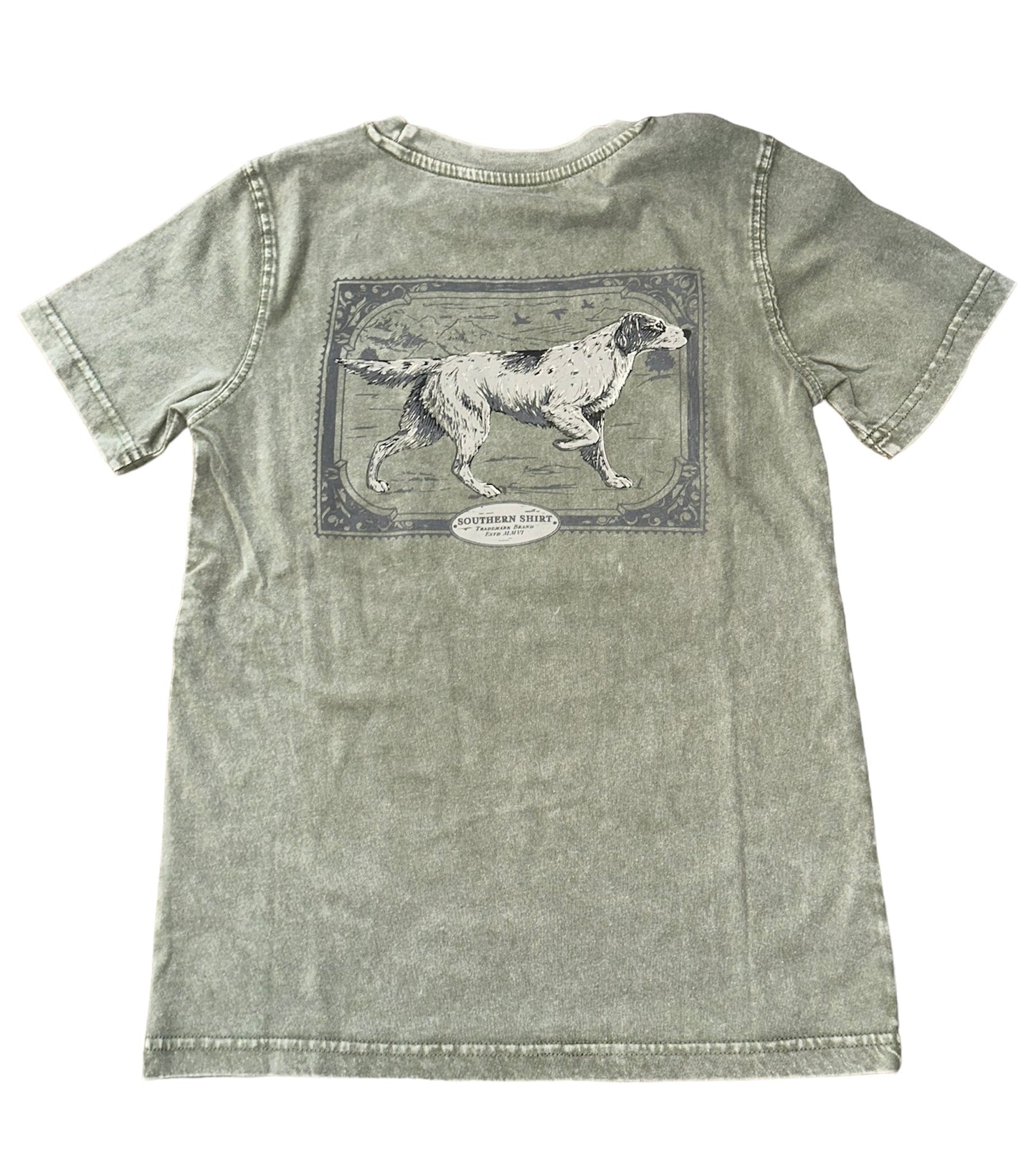 Youth Early Riser Short Sleeve Tee - Dusty Olive