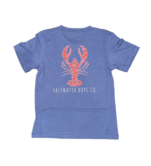 Youth Lobster Short Sleeve Pocket Tee