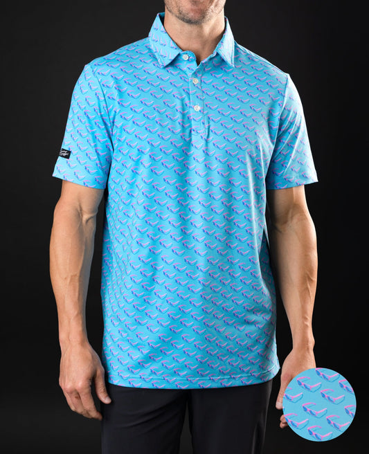 Sunnies Short Sleeve Performance Polo