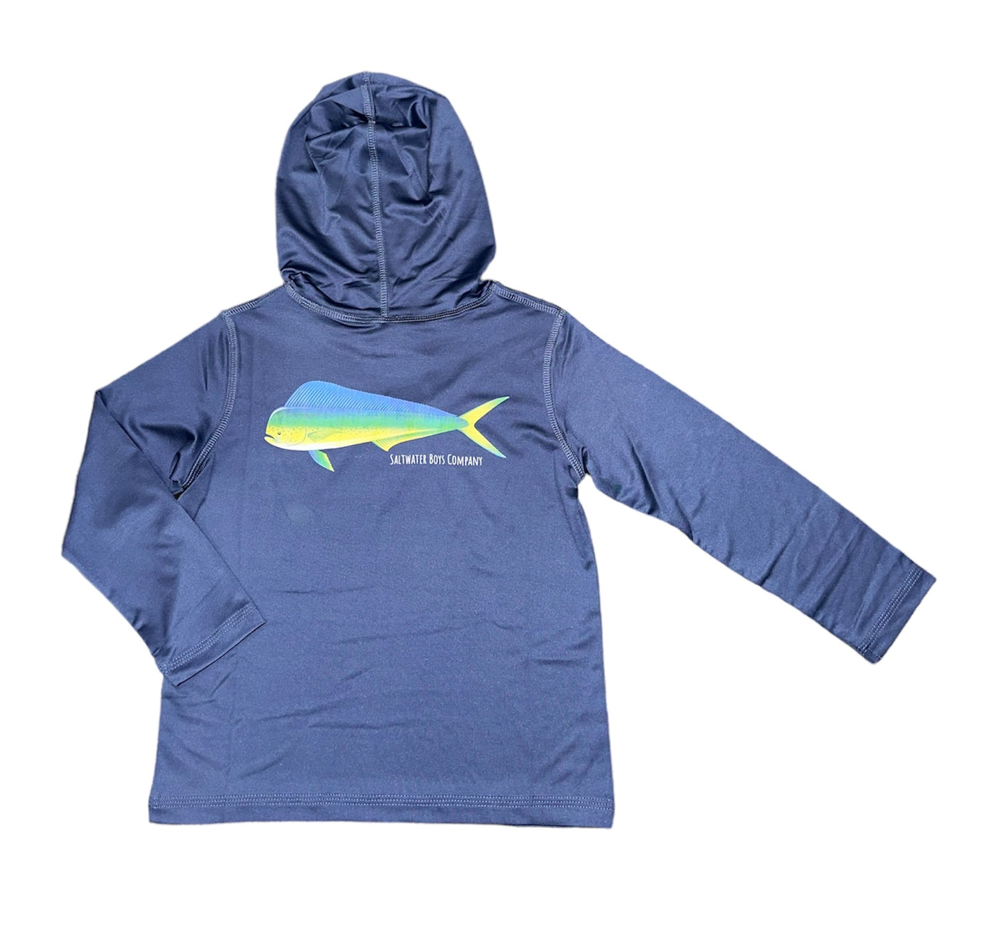 Youth Navy Perdido Performance Hoodie