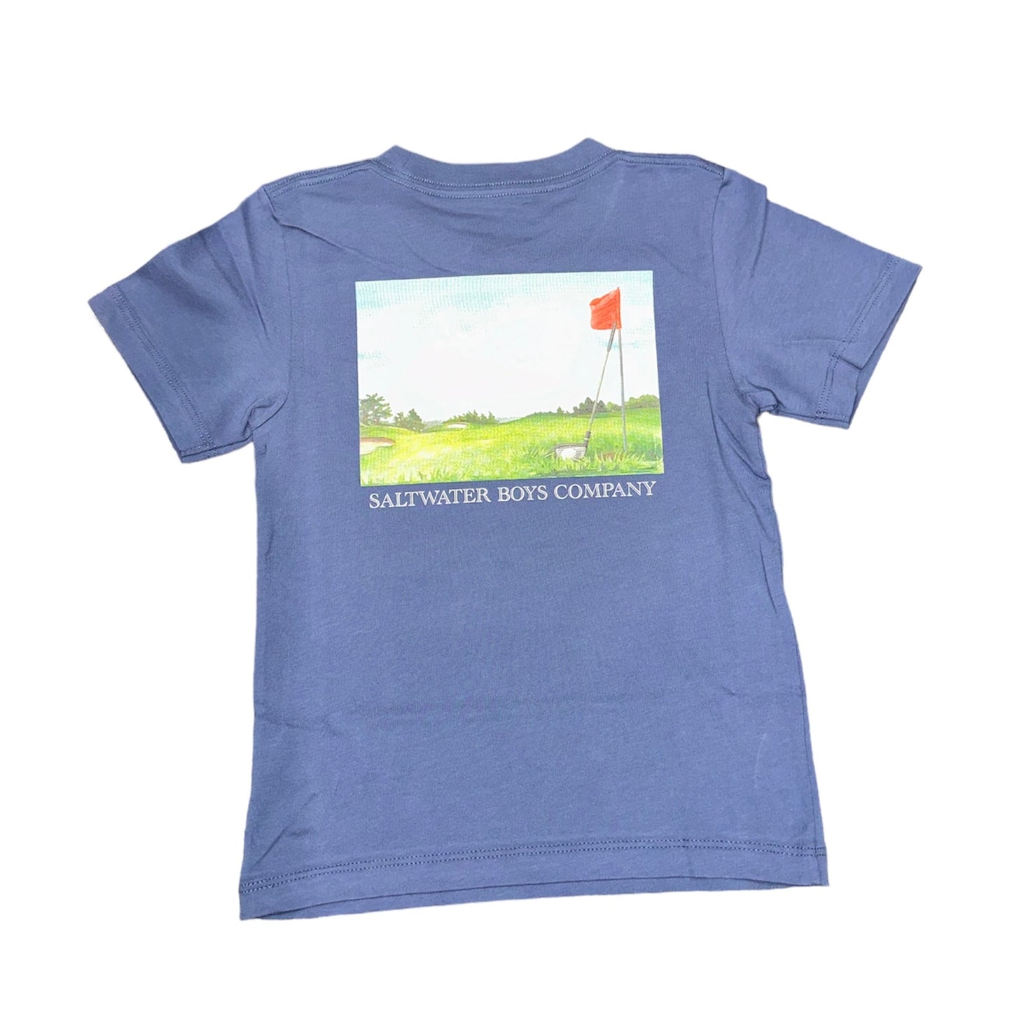 Youth Golf Short Sleeve Pocket Tee